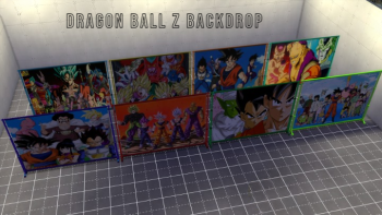 Dragon Ball Z Backdrop