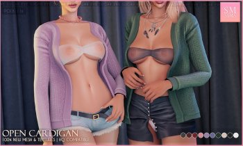 SUGAR | Open Cardigan
