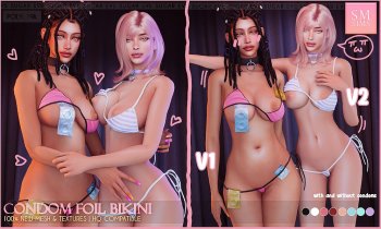 SUGAR | Condom Foil Bikini