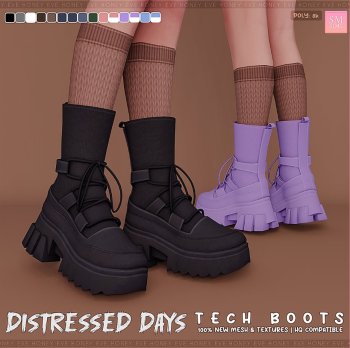 HONEY | Distressed Days Collection - Tech Boots
