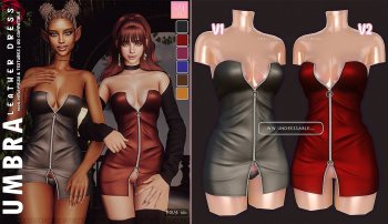 SUGAR | Umbra Leather Dress