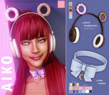 HONEY | Aiko Donut Headphones & Choker