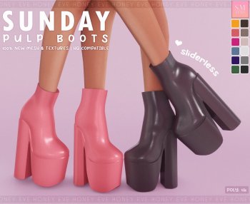 HONEY | Sunday Pulp Boots *Sliderless*