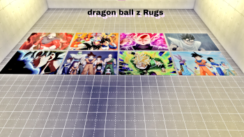 Dragon Ball Z rugs