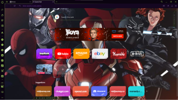 Marvel Heroes Mod For Opera GX Browser
