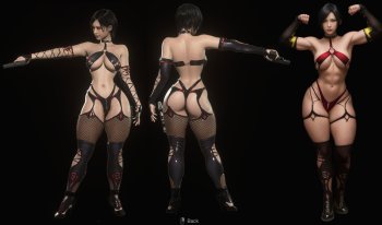 Ada Dark Prison Outfit