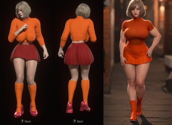 Ashley Velma Cosplay