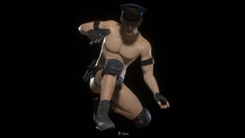 Naughty Cop Leon