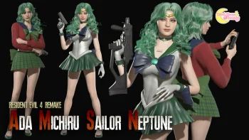 Sailor Neptune for Ada Wong