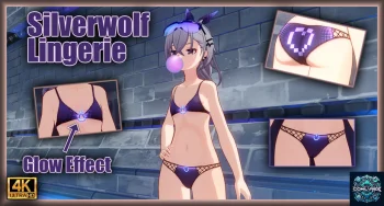 Silverwolf Lingerie 4K!