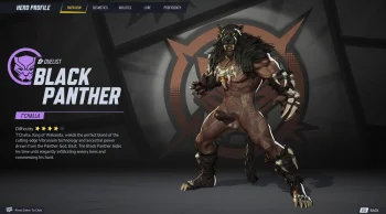 Nude Black Panther - Bast's Chosen Skin