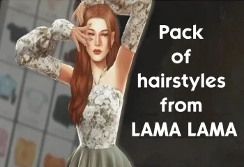 Pack hairstyles from Lamalama for girls and children + accessories