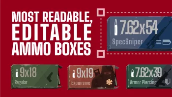 Most Readable and Editable Ammo Boxes