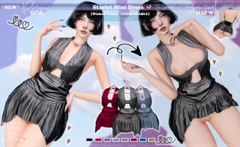 Starlet Mini Dress ~ NSFW