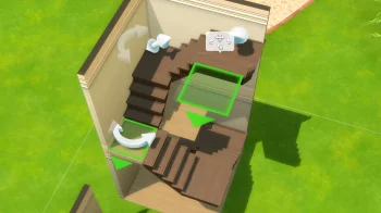 How to Build Custom Stairs in The Sims 4